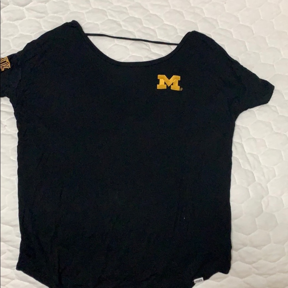 Pink U of M Tee Shirt